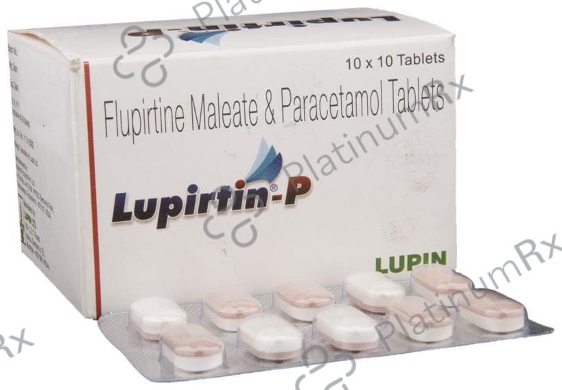 Lupirtin P 100/325mg Tablet 10s