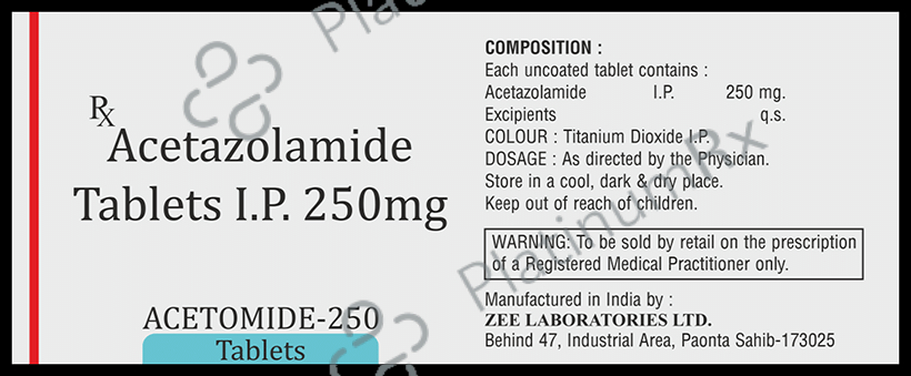 Acetomide 250 Tablet