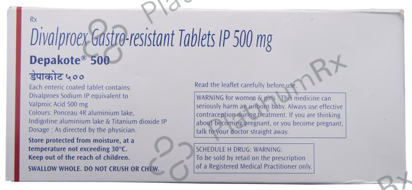 Depakote 500mg Tablet SR 15s