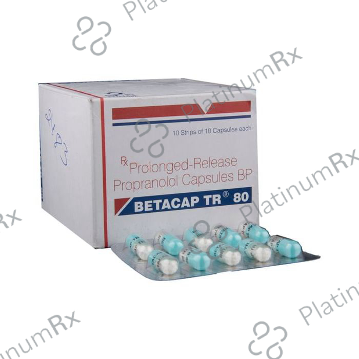 Betacap TR 80mg Capsule PR 10s