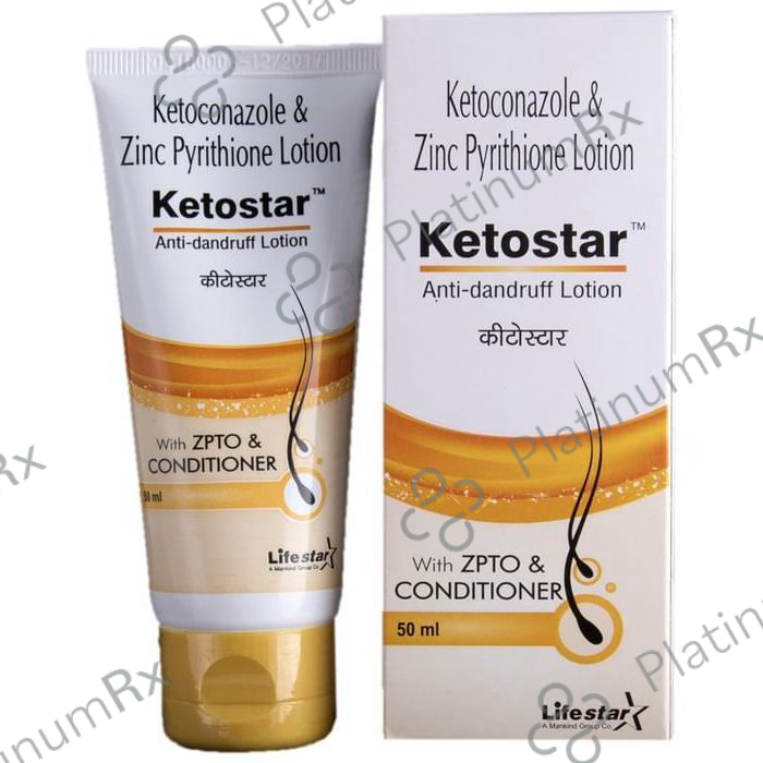 Ketostar Anti Dandruff Lotion 50ml