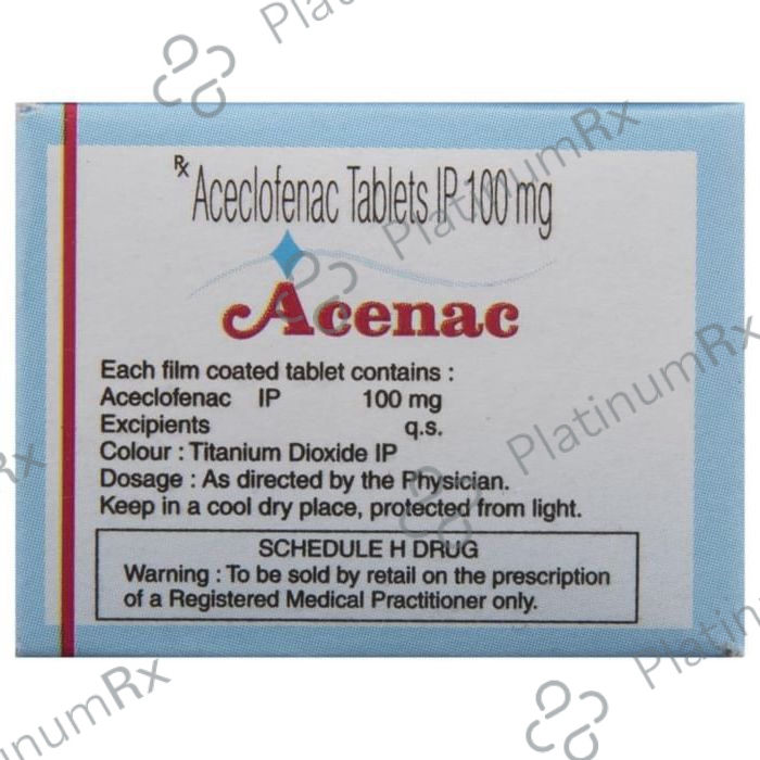 Acenac 100mg Tablet 10s