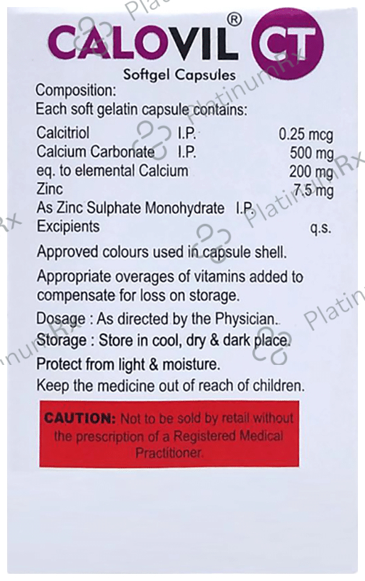 Calovil CT Softgel Capsule