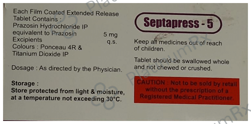Septapress 5 Tablet ER