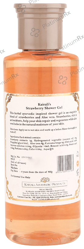 Kairali Strawberry Shower Gel