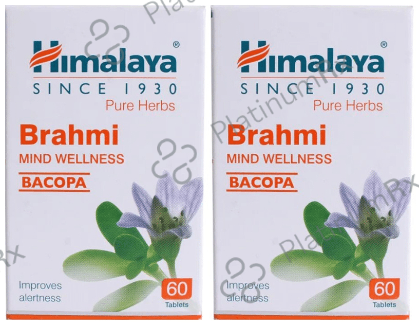 Himalaya Wellness Pure Herbs Brahmi Mind Wellness Tablet (60 Each)