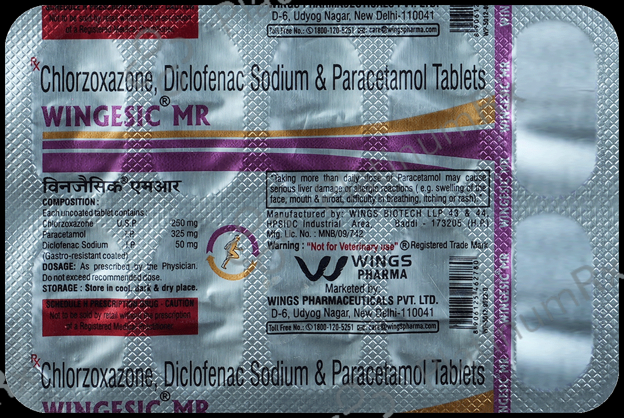 Wingesic MR Tablet 20 Tablet