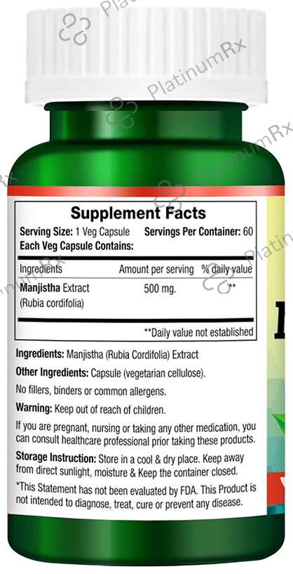 Morpheme Manjistha Capsule