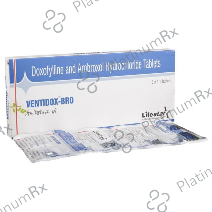 Ventidox Bro 30/400mg Tablet 10s