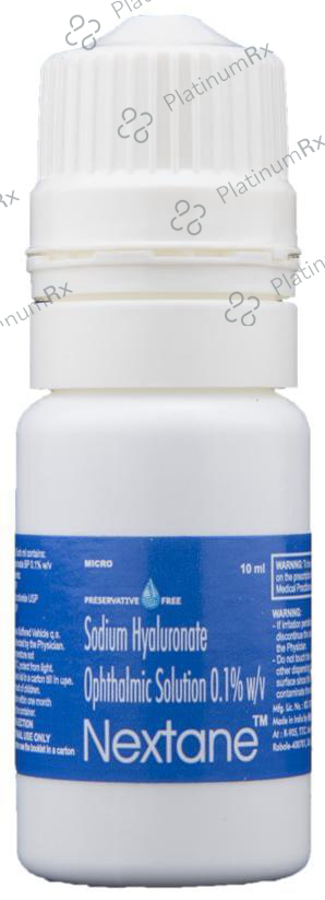 Nextane 0.1% Ophthalmic Solution 10ml
