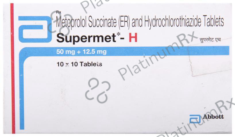 Supermet H 12.5/47.5mg Tablet 10s