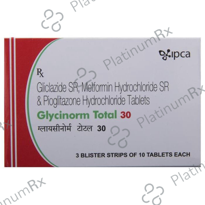 Glycinorm Total 30 Tablet SR 10 Tablet SR