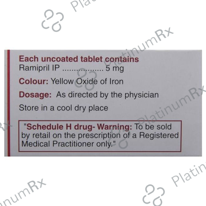 Ramipres 5mg Tablet 10s