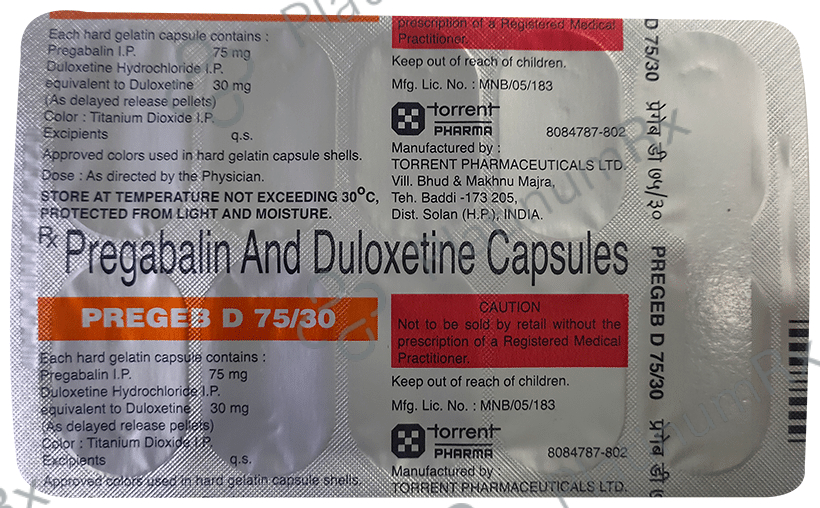 Pregeb D 75/30 Capsule
