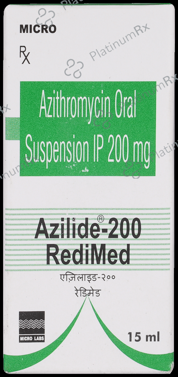 Azilide RediMed 200mg Syrup 15ml