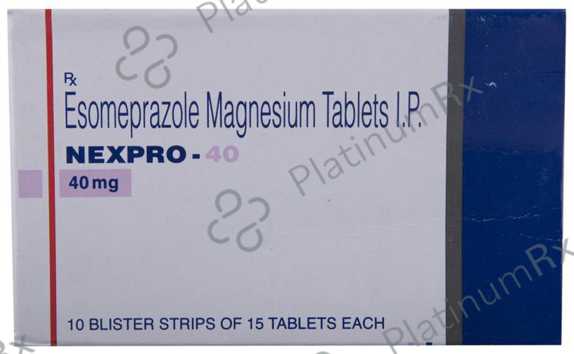 Nexpro 40mg Tablet 15s