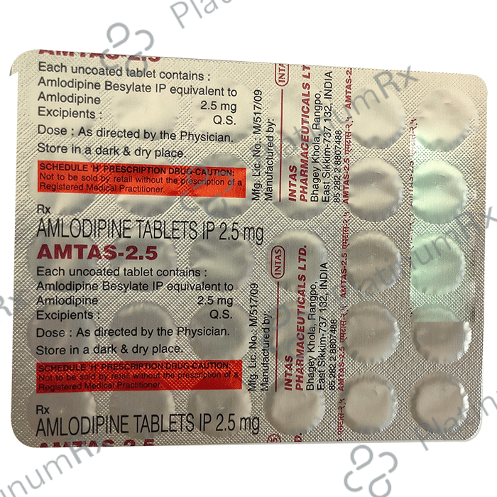 Amtas 2.5mg Tablet 30s