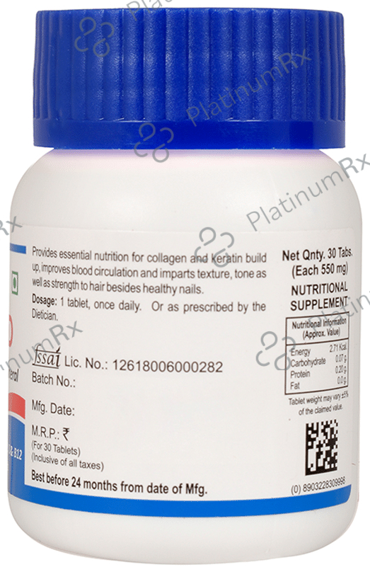 Bakson's Nail & Hair Aid Tablet 30 tablets