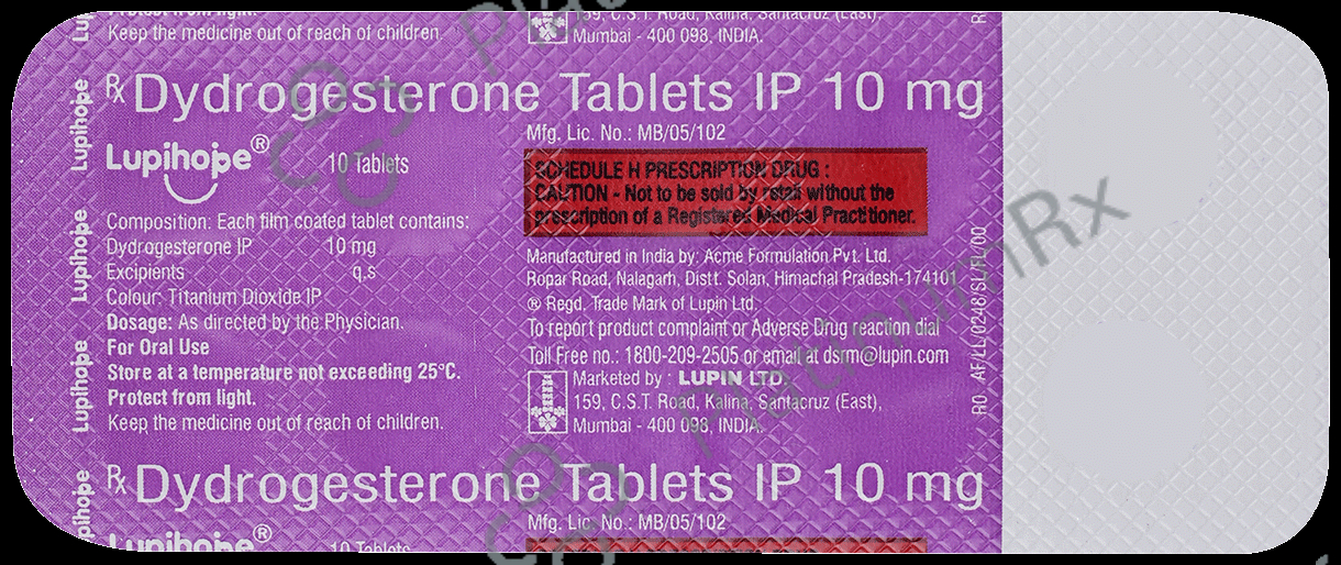 Lupihope 10mg Tablet 10s