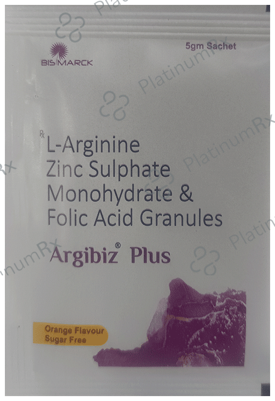 Argibiz Plus Sachet Orange Sugar Free