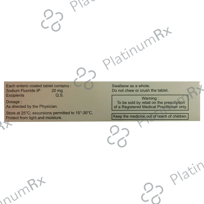 D Flour 20mg Tablet 10s