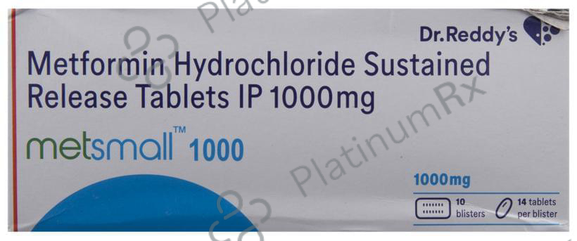 Metsmall 1000 Tablet SR 14 tablets