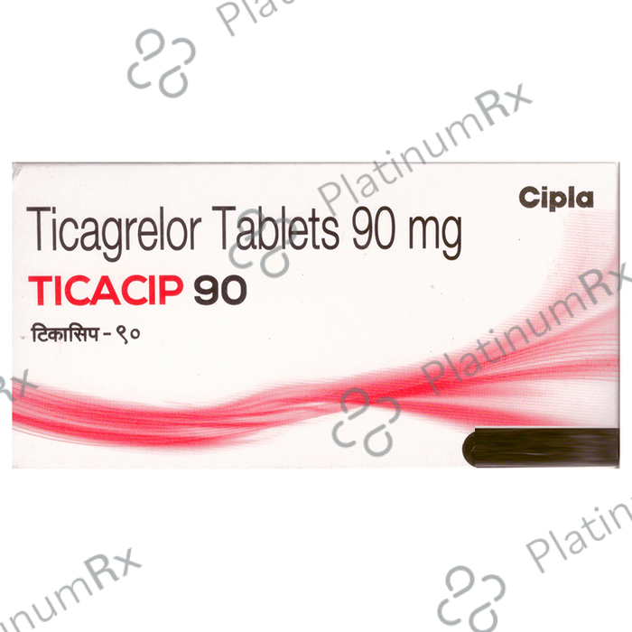 Ticacip 90mg Tablet 14s