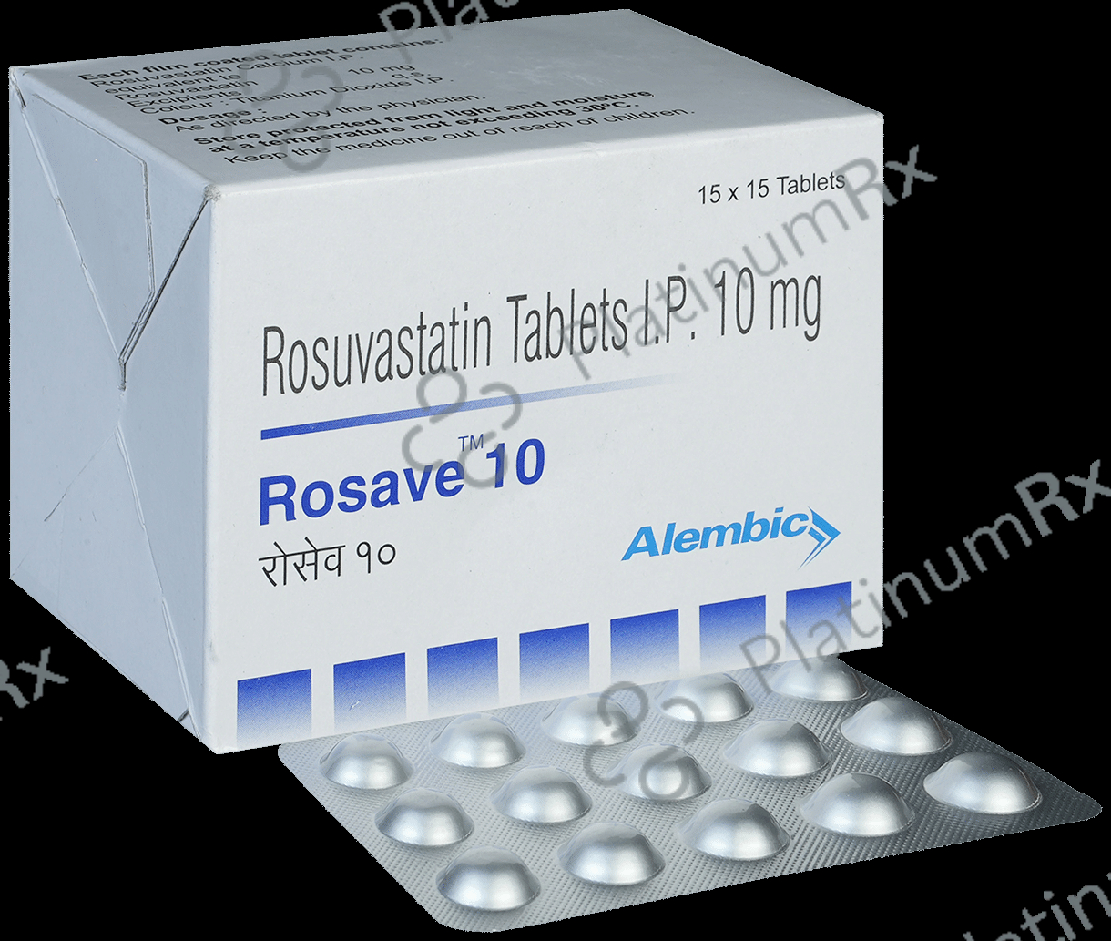 Rosave 10mg Tablet 15s