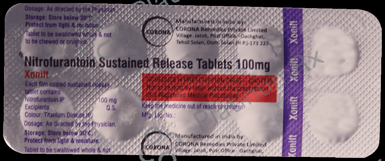 Xonift 100mg Tablet SR 10s