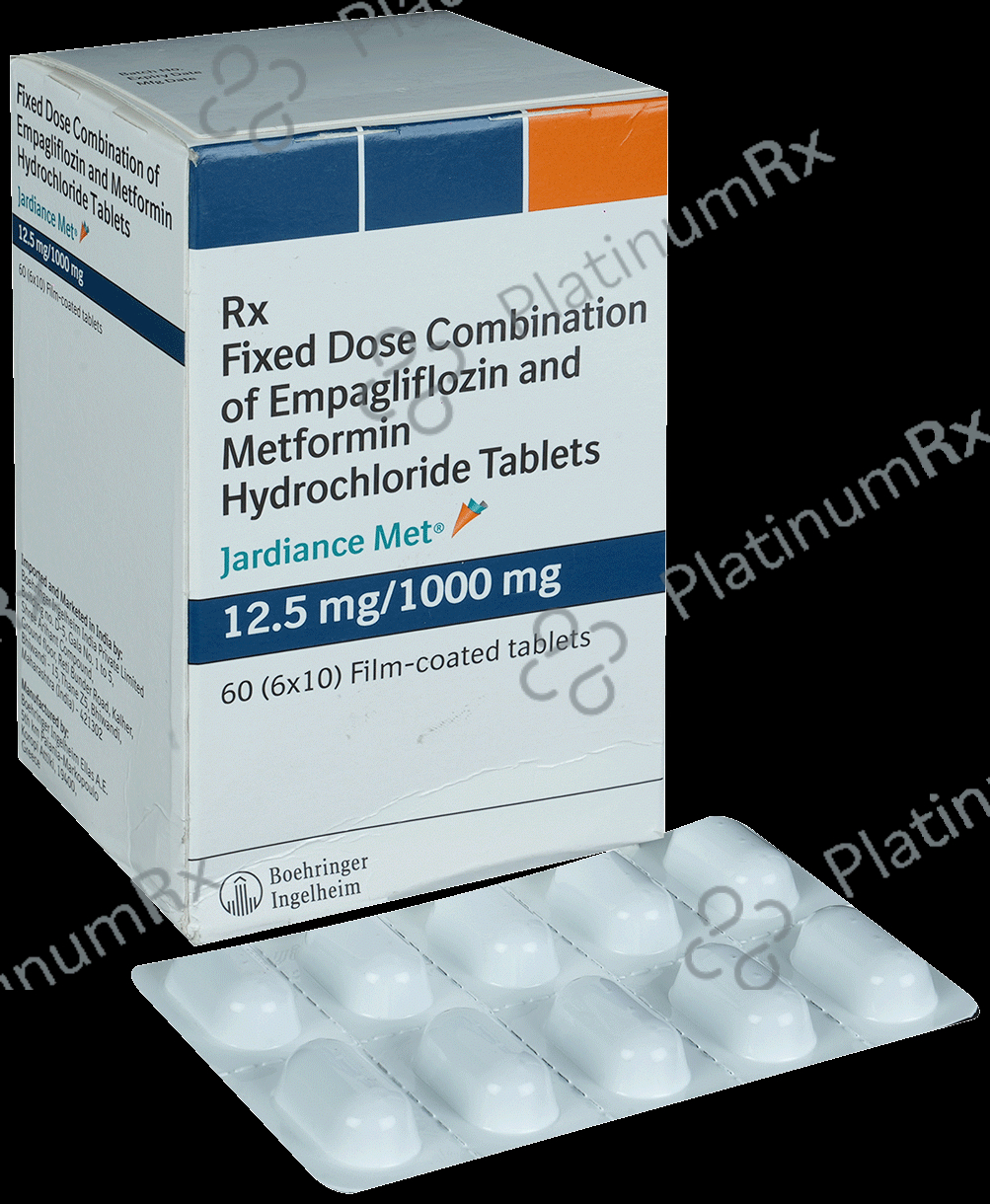 Jardiance Met 12.5/1000mg Tablet 10s