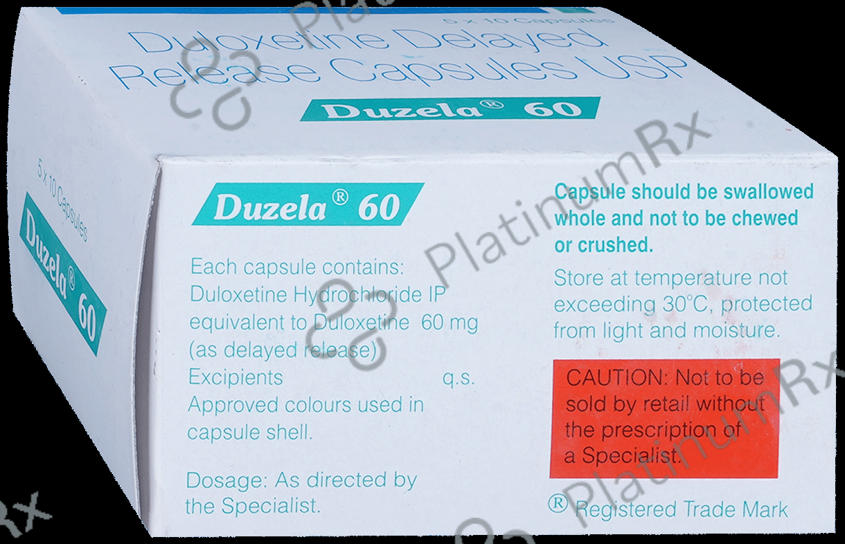 Duzela 60mg Capsule DR 10s