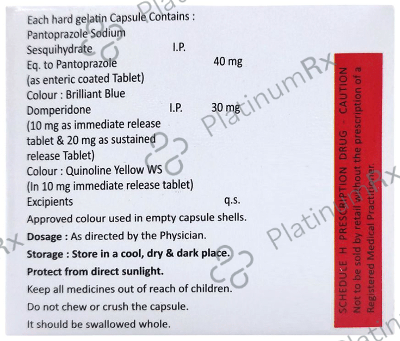 Pantovil Duo Capsule SR 30mg/40mg