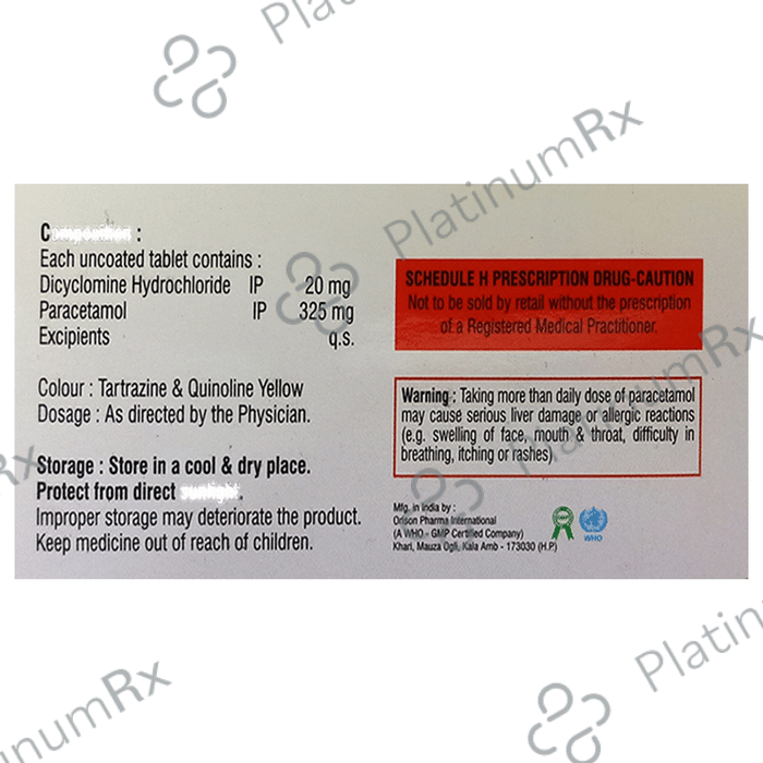 Paracolin Forte Tablet