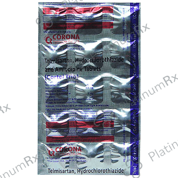 Cortel Trio 5/12.5/40mg Tablet 15s