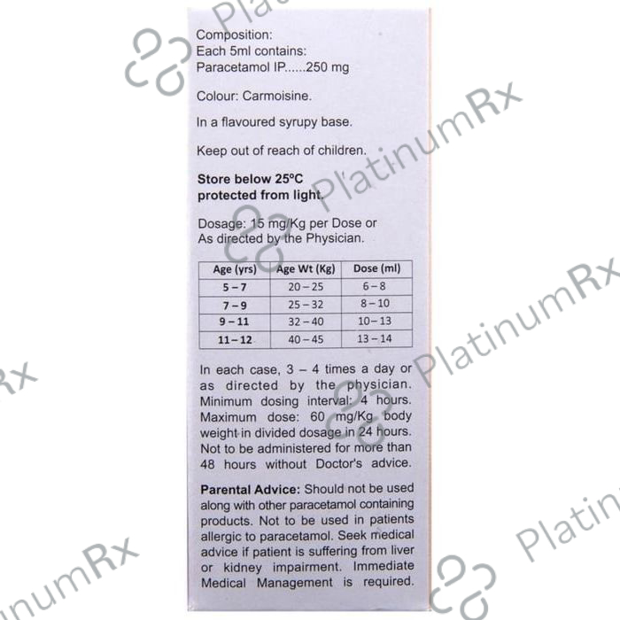 Sumo L DS 250mg Suspension 60ml