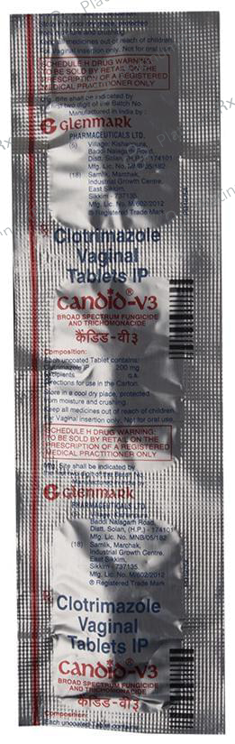 Candid V3 200mg Tablet VT 3s