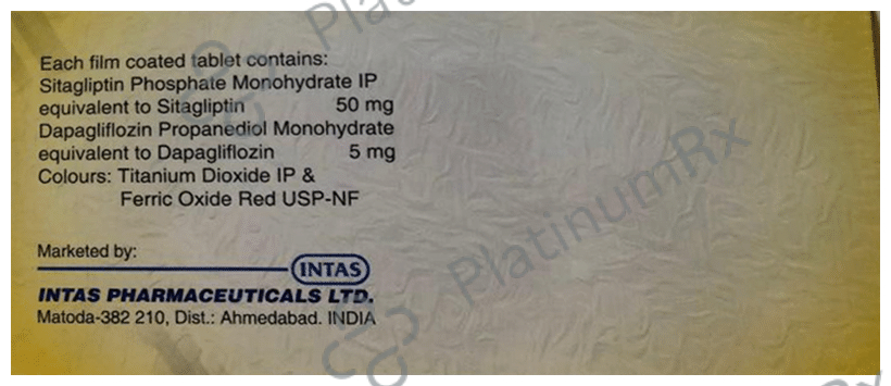 Sitara D 50/5mg Tablet 10s