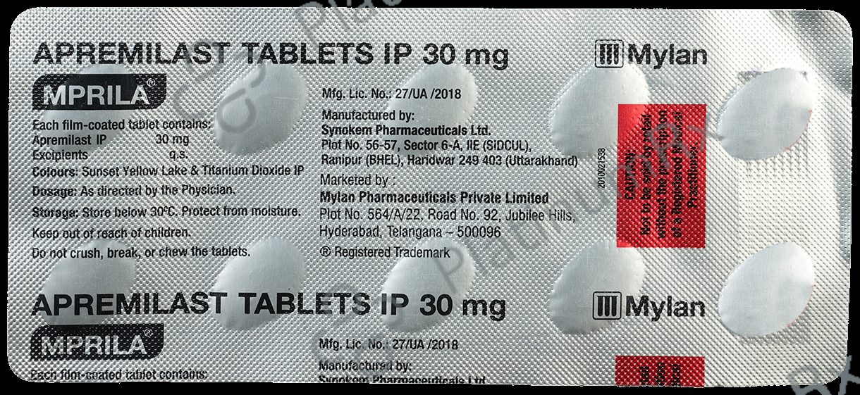 Mprila 30mg Tablet 10s