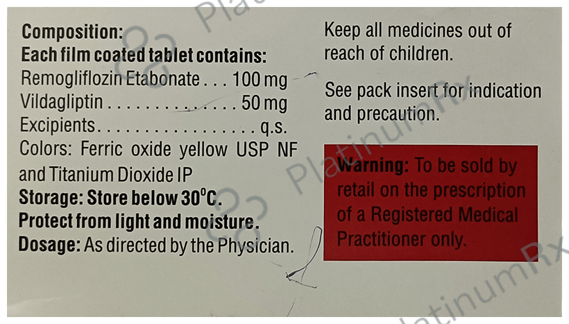Zomelis SG 100/50mg Tablet 10s