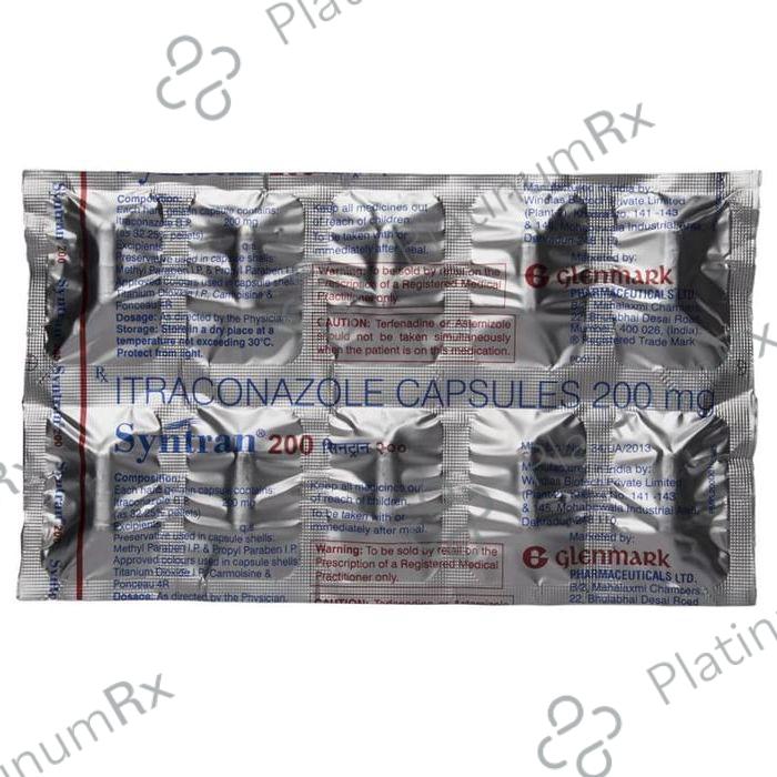 Syntran 200mg Capsule 10s