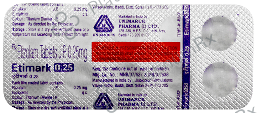 Etimark 0.25mg Tablet