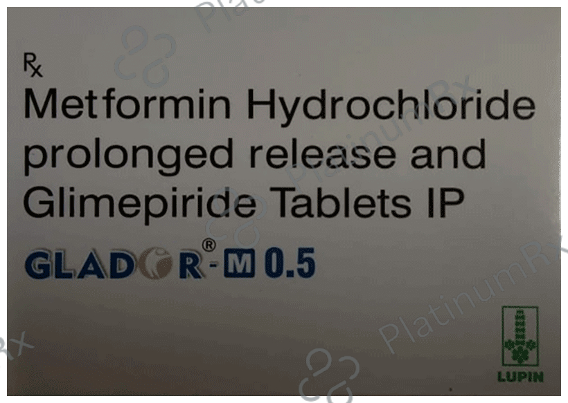 Glador M 0.5/500mg Tablet PR 10s