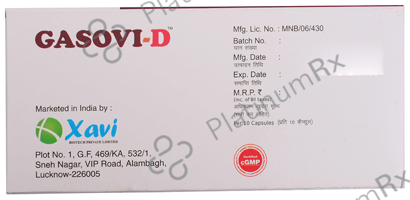 Gasovi-D Capsule SR