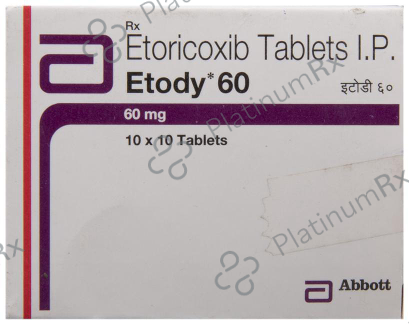 Etody 60mg Tablet 10s