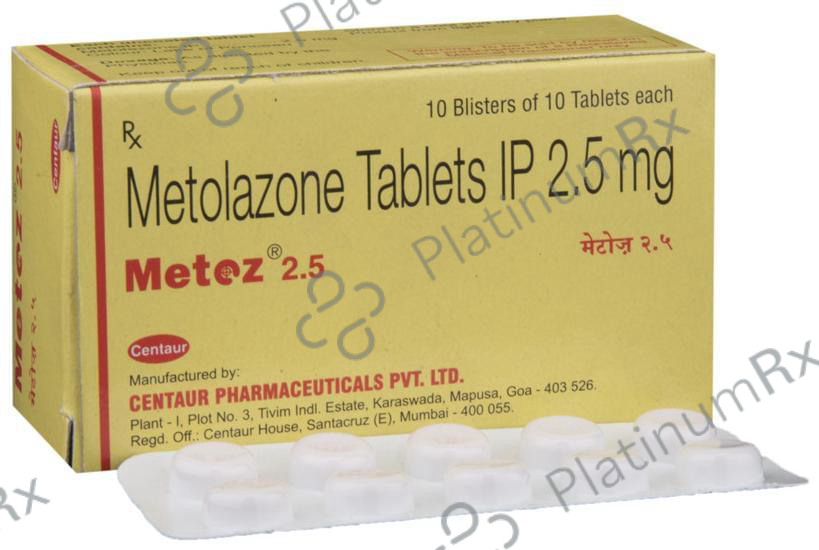 Metoz 2.5mg Tablet 10s