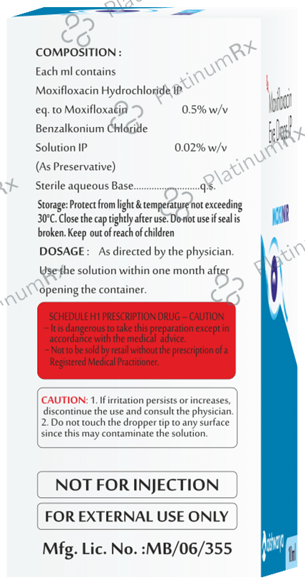 Moxinir Eye Drop