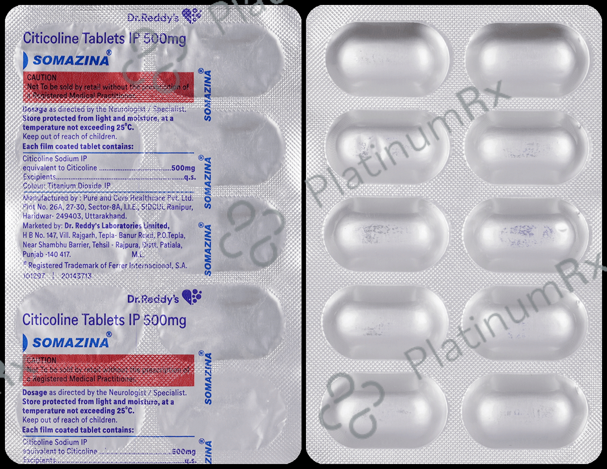 Somazina 500mg Tablet 10 tablets