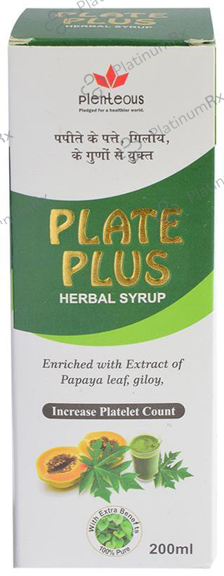 Plate Plus Syrup