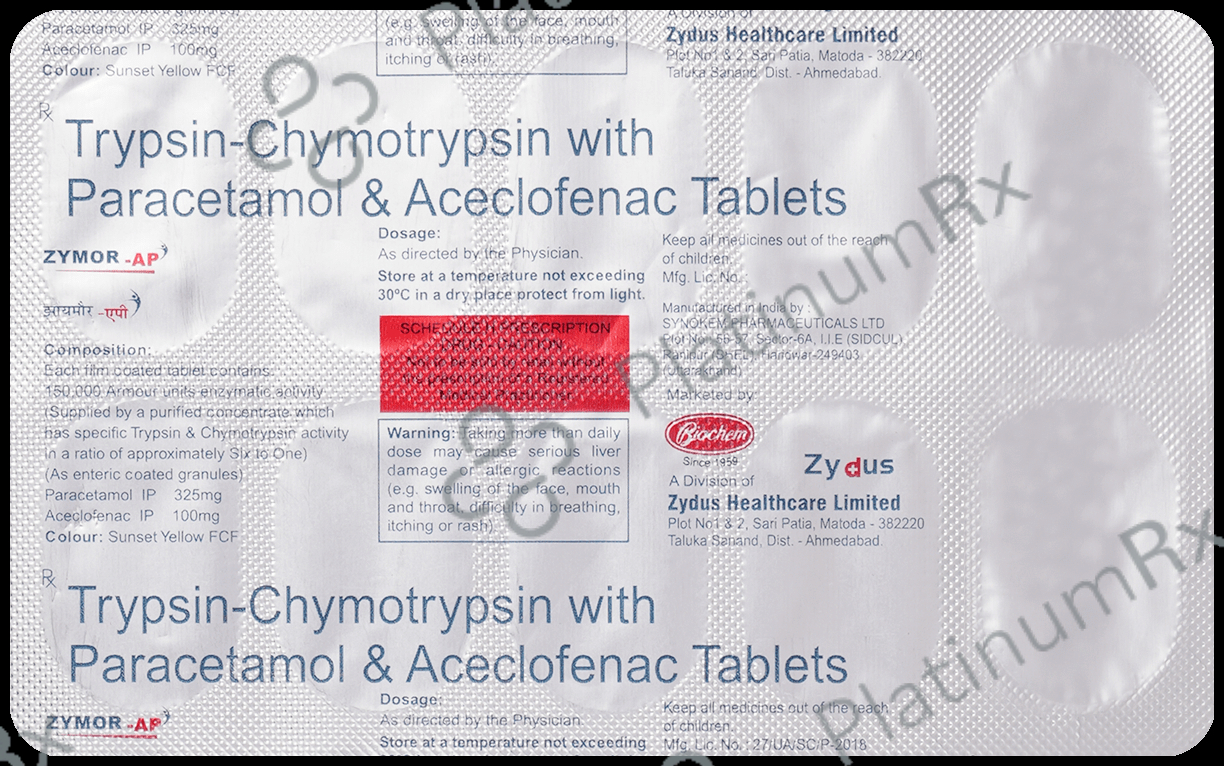 Zymor AP Tablet 10s