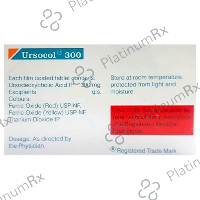 Ursocol 300mg Tablet 15s